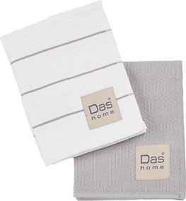 Ποτηρόπανα (Σετ 2τμχ) Das Home Kitchen 0829