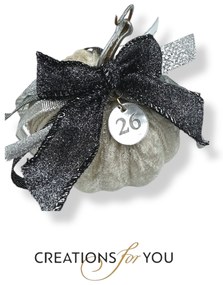 Κολοκύθα Εκρού βελούδινη μεσαία - Ασημί