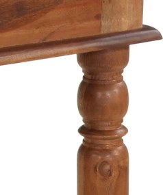vidaXL Τραπέζι Μπαρ 120x60x107 cm Ακακία από Μασίφ Ξύλο