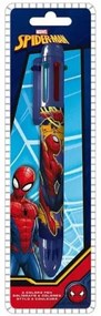 Kids Euroswan Στυλό Με Επιλογή Μελανιού Σε Έξι Χρώματα Marvel Spiderman Μπλε JV85317