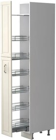 Επιδαπέδιο ντουλάπι ψηλό Toscana K23-30-1KZ-Λευκό