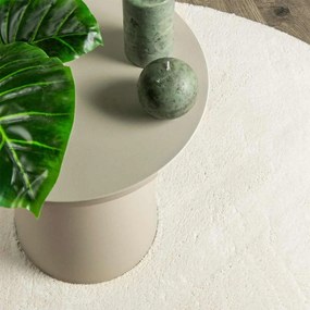 vidaXL Χαλιά χώρου Ωοειδής HUARTE Κρεμ 120 x 170 cm 100% Πολυεστέρας