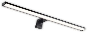 Adeleq Φωτιστικό LED Λουτρού Αλουμινίου 80cm 15W IP44 4000K Μαύρο 3-801511