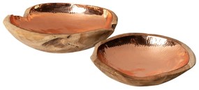 Decorative bowl S Line χειροποίητο σφυρήλατο SS126-00N3