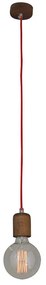 Φωτιστικό Οροφής Κρεμαστό HL-024R-1 77-2720 Melody Aged Wood Homelighting Wood