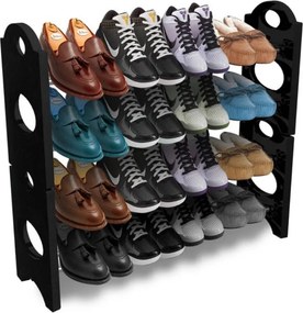 Πλαστική Παπουτσοθήκη 4 Tier Shoe Rack