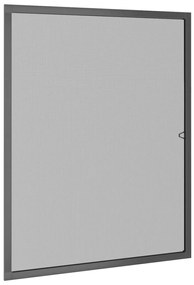 vidaXL Σήτα Εντόμων για Παράθυρα Ανθρακί 80 x 100 εκ.