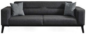 Καναπές - Κρεβάτι Τριθέσιος Bali 560ARE2902 222x92x74cm Anthracite