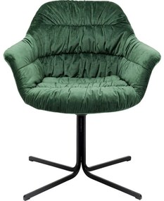 Περιστρεφόμενη Καρέκλα Colmar Πράσινη 66x64x79εκ - Πράσινο