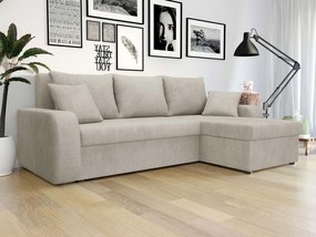 Γωνιακός καναπές Kris-Μπεζ