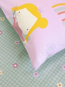 Σετ Σεντόνια Μονά 160x260- Fairy Cherry 5206482147881