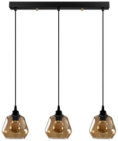 Φωτιστικό Οροφής - Ράγα Gold 892OPV1904 65x15x110cm 3xE27 40W Gold-Black Opviq