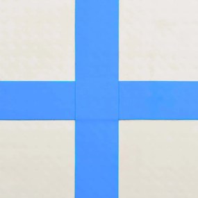 Στρώμα Ενόργανης Φουσκωτό Μπλε 600 x 100 x 20 εκ. PVC με Τρόμπα - Μπλε