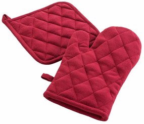 Γάντι + Πιάστρα Κουζίνας (Σετ) L-C Cerisette Ruby 1731373