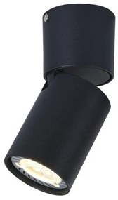 Σποτ Φωτιστικό Οροφής ELITIS Φ5,5XH13CM GU10 ACA-RA301S6BK-Μαύρο RA301S6BK