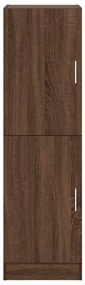 Ντουλάπι Κουζίνας Καφέ δρυς 38x41,5x131,5 εκ. Επεξεργ. Ξύλο - Καφέ