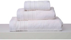 Σετ 3 Πετσέτες 30x50, 50x100, 70x140 Soft 6 Ivory Anna Riska