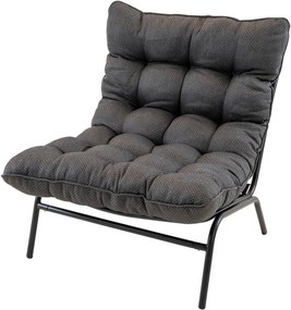 ΚΑΡΈΚΛΕΣ &amp; ΠΟΛΥΘΡΌΝΕΣ ΚΉΠΟΥ RELAX CHAIR ZENZI BLACK