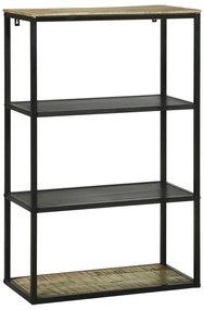 vidaXL Βιβλιοθήκη 70x35x110 εκ. Σοβαρή Ξύλινη Σκύλα Μάνγκο