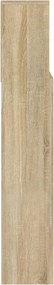 vidaXL Κεφαλάρι Ντουλάπι Sonoma Δρυς 140x19x103,5 εκ.