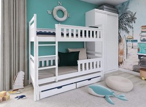 KORS 90x200 grey bunk bed Lano Furniture