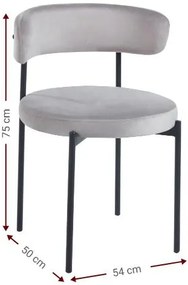 Καρέκλα Cloud-Gkri (4) τεμάχια