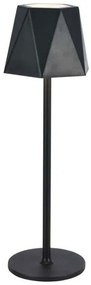Επιτραπέζιο Φωτιστικό 4W 150lm 100° IP20 CCT 3σε1 Επαναφορτιζόμενο Touch Dimmable Μαύρο 10330 VTAC-10330-Μαύρο 10330