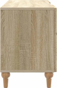 vidaXL Ντουλάπι TV 102 x 34,5 x 50 cm Sonoma Δρυς Επεξεργασμένο Ξύλο