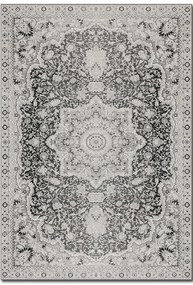 Χαλί Asr Crpt-68 288NGR1941 Black-White Conceptum Hypnose 120X180cm