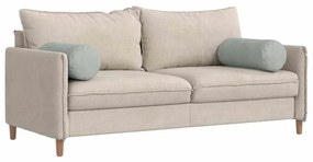 vidaXL Μαξιλάρια Στήριγμα 2 pcs Ανοιχτό γκρι Ø 25 x 70 cm