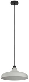 Φωτιστικό Οροφής Matlock 43825 Φ38x110cm 1xΕ27 40W Grey-Black Eglo Steel