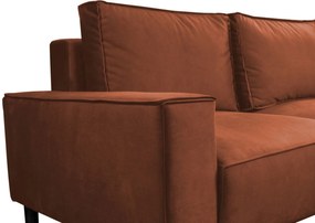 Γωνιακός καναπές Junction-Portokali-Αριστερή