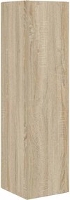 vidaXL Γωνιακό Ντουλάπι Δρύς Sonoma 27,5x27x102εκ Επεξεργασμένο ξύλο