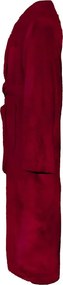 vidaXL Μπουρνούζι KINN Κόκκινο S Βαμβάκι