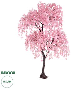 20166 GloboStar® Artificial Garden CHERRY BLOSSOM TREE 20166 Τεχνητό Διακοσμητικό Δέντρο Άνθος Κερασιάς Υ380cm