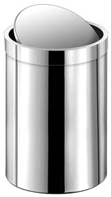 Χαρτοδοχείο Ανοιχτό 12lt Χρωμέ Sanco Brass Open Bins Chrome 90674-A03