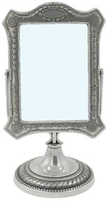 Καθρέπτης Επιτραπέζιος Fiore Ασημένιος Μπρούτζινος 14x25εκ. Royal Art STL061E
