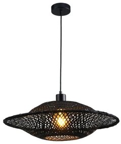 Κρεμαστό Φωτιστικό Οροφής E27 40W IP20 Ilanga 4305800 Viokef 4305800 Μαύρο