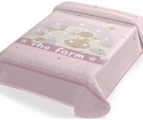 ΚΟΥΒΕΡΤΑ ΙΣΠΑΝΙΑΣ ΑΓΚΑΛΙΑΣ 80X110 BELPLA STER 664 PINK