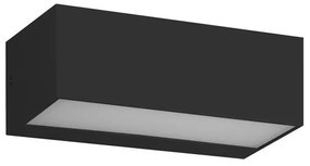 Απλίκα LED Εξωτερικού Χώρου Eurolamp Lima 145-52129 Black 3CCT