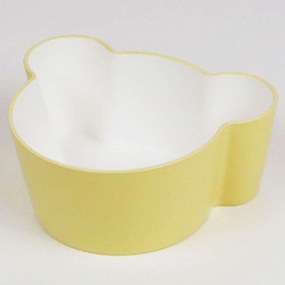 Δοχείο Φαγητού Παιδικό Bear LBTTNJTN-0131-YL 10x5,5cm Yellow Takenaka 1 τμχ Pet,Silicon