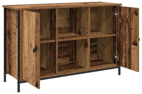 vidaXL Ντουλάπα TV Artisan Oak 101x35x65 cm Επεξεργασμένο Ξύλο και Χάλυβας