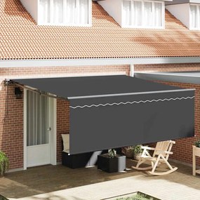 vidaXL Σκηνίτσα Αναδιπλούμενη Ανθρακί 400 x 300 εκ ύφασμα