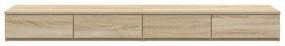 vidaXL Συρτάρια για κρεβάτι Σονομα Άλμα 135x36,5x16,5 εκ από επεξεργασμένο ξύλο
