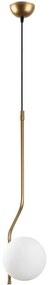 Φωτιστικό Οροφής Tulip 521SHN3530 Φ15x100cm 1xE27 40W Gold Opviq