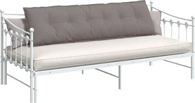 vidaXL Μαξιλάρι Πλάτης Taupe 180 x 19 x 50 εκ ύφασμα