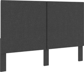 vidaXL Κεφαλάρι Σκούρο Γκρι 180 x 200 εκ. Υφασμάτινο