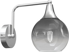 Απλίκα Τοίχου Monte Ασημί