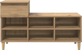 vidaXL Ντουλάπα Παπουτσιών 102 x 36 x 60 εκ. Επεξεργασμένο ξύλο