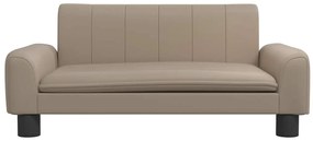 vidaXL Καναπές Παιδικός Καπουτσίνο 70x45x30 εκ. από Συνθετικό Δέρμα